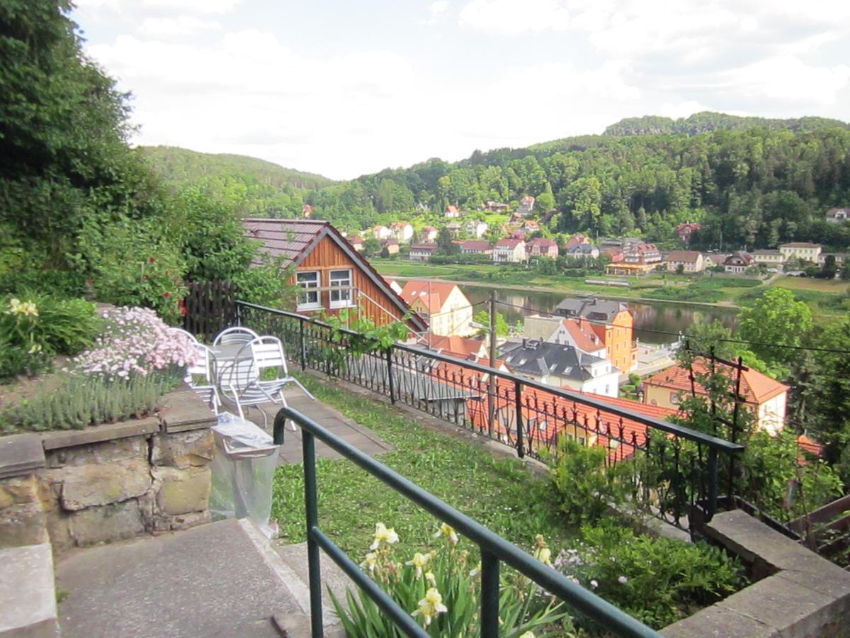 Wehlener Landhaus In Stadt Wehlen, Saechsische Schweiz 아파트 외부 사진